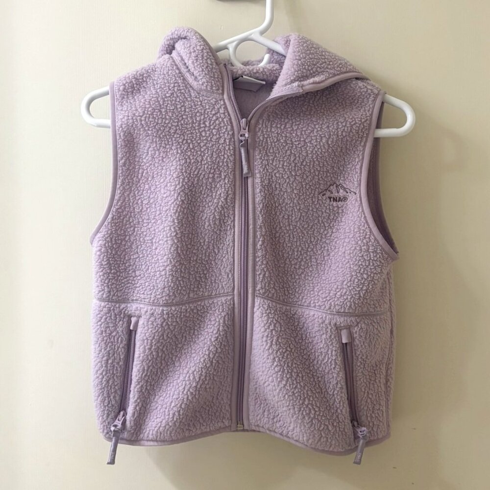 Aritzia Tna - Polartec Thermal Pro Boulder Vest - Lite Lilac - 2XS (#110444)